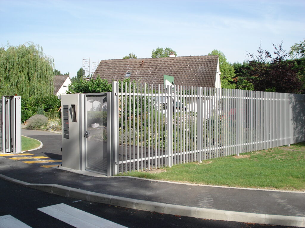Clôture en barreaudage de sécurité